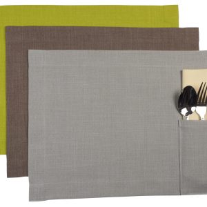 placemat with napkin bag in bala
