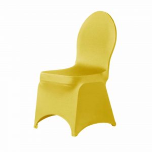 Armchair cover Emma yellow