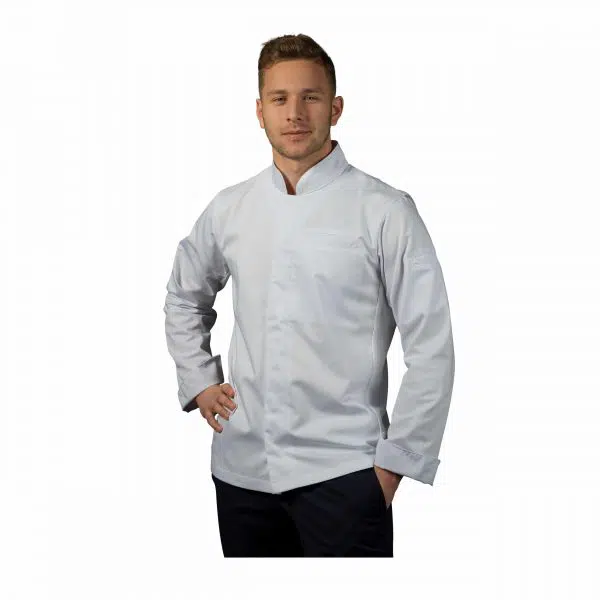 French White Candola Chef chef jacket