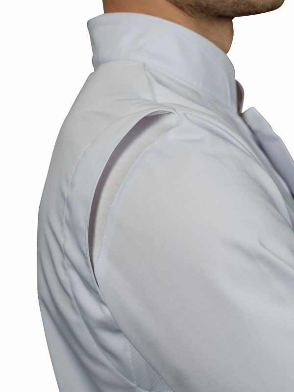 French White Candola Chef chef jacket