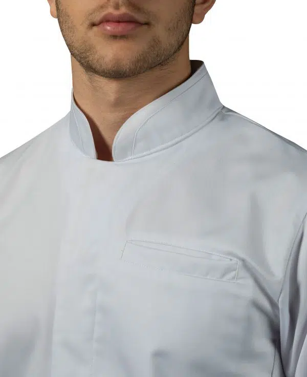 French White Candola Chef chef jacket