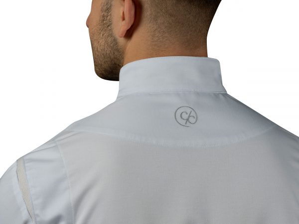 French White Candola Chef chef jacket