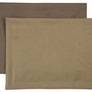 Placemat reversible in Tapez 4 fango and sand